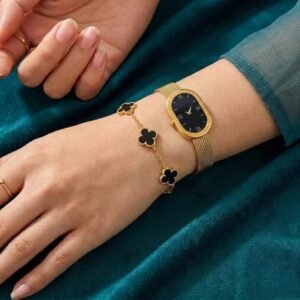 Watch and bracelet set